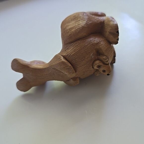 Artesania Rinconada Pottery Kangaroo w baby Wallaby Joey #165 Figurine Retired - Picture 6 of 9